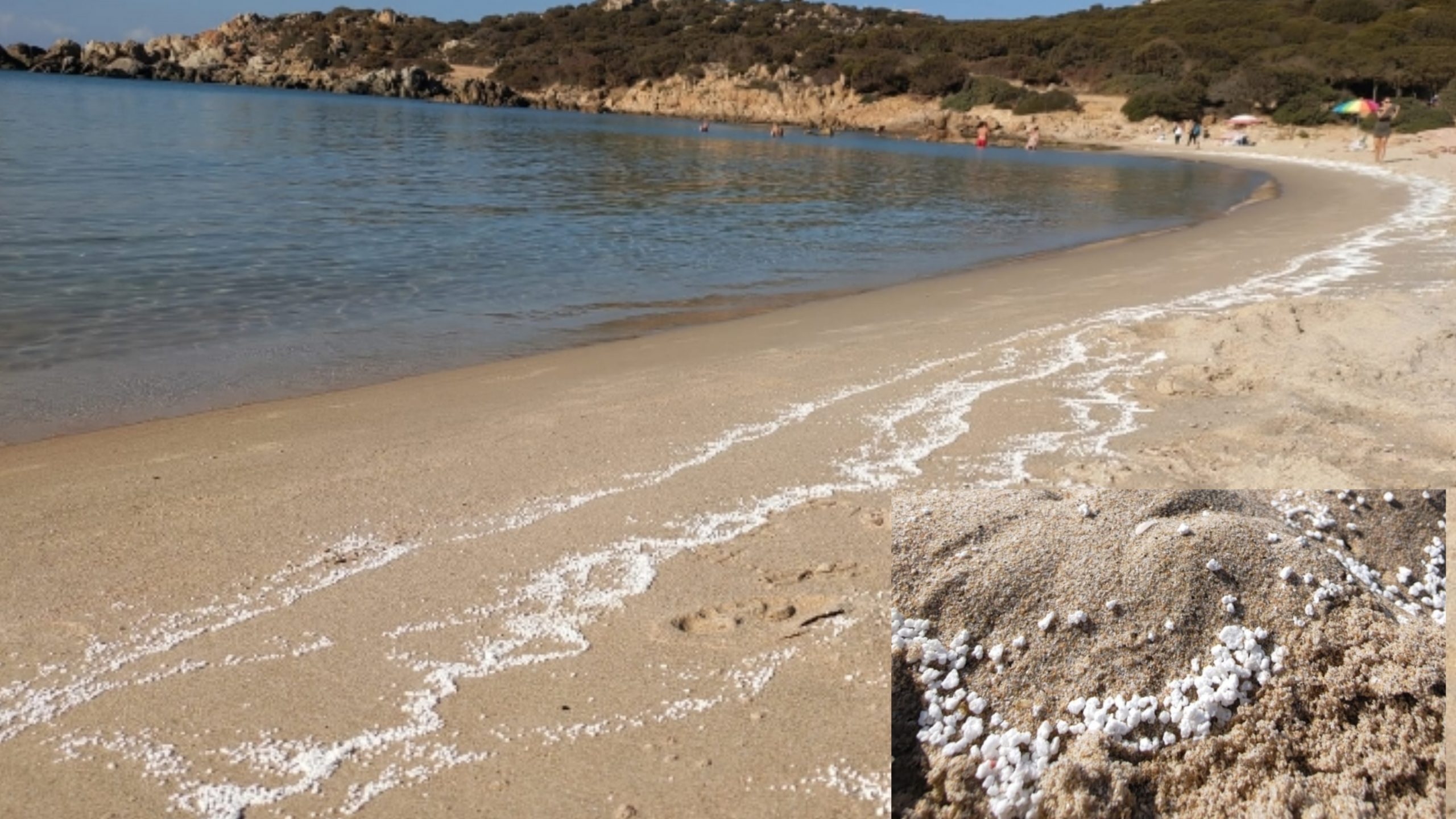 Sgomento a Cala Cipolla: “Sulla spiaggia una sostanza appiccicosa che non si scioglie”