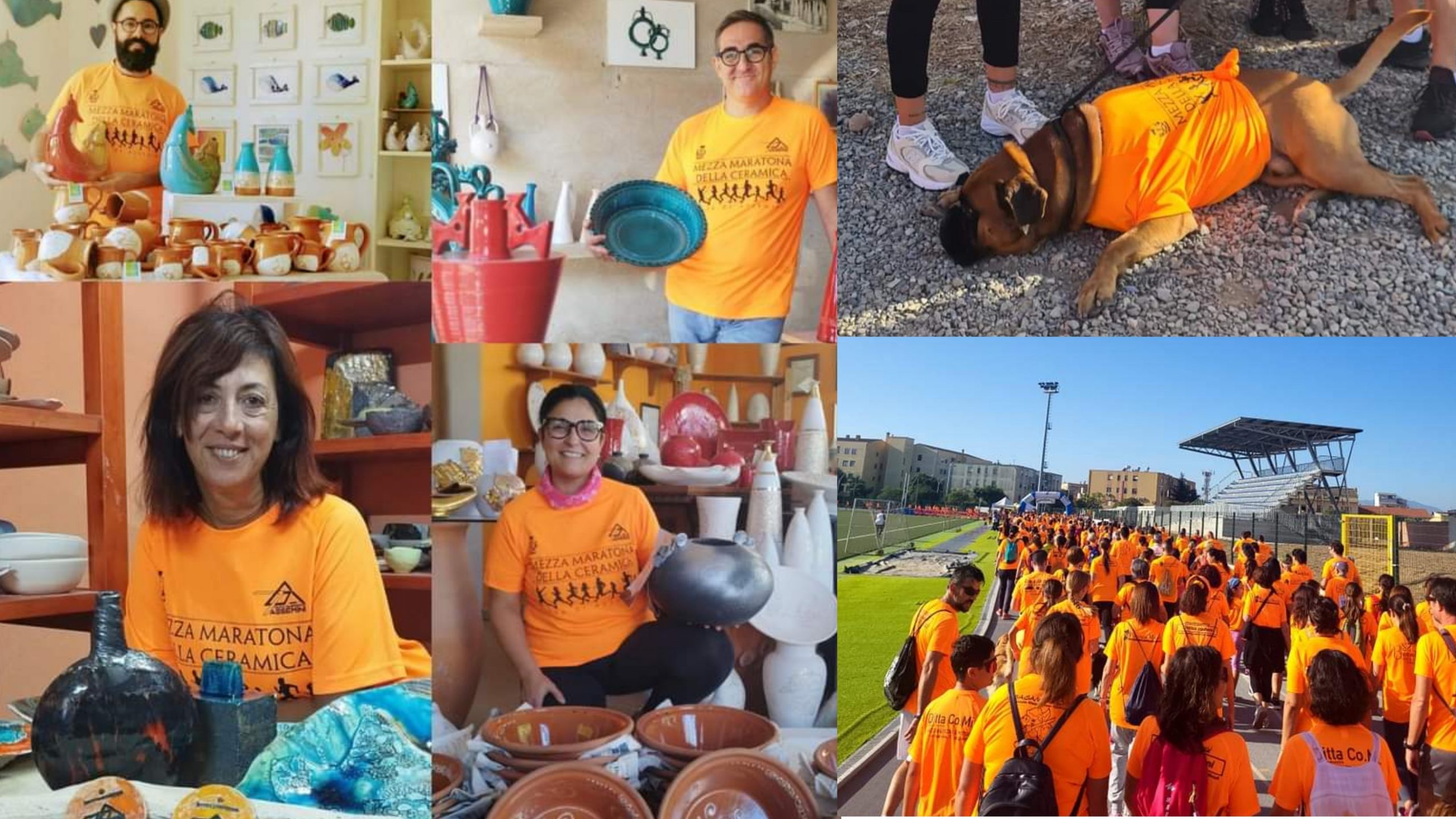 Assemini, mille persone in festa per la Mezza Maratona della Ceramica