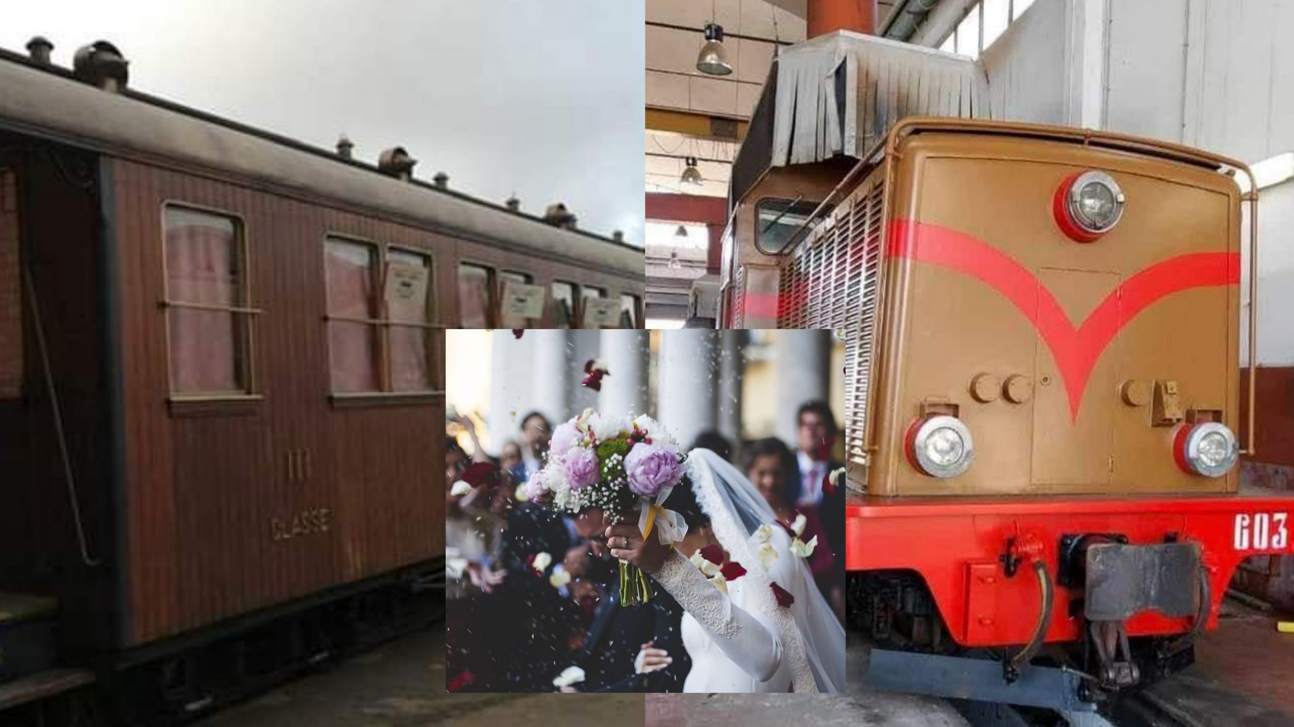 Mandas, matrimonio sul treno storico per la prima volta in Sardegna