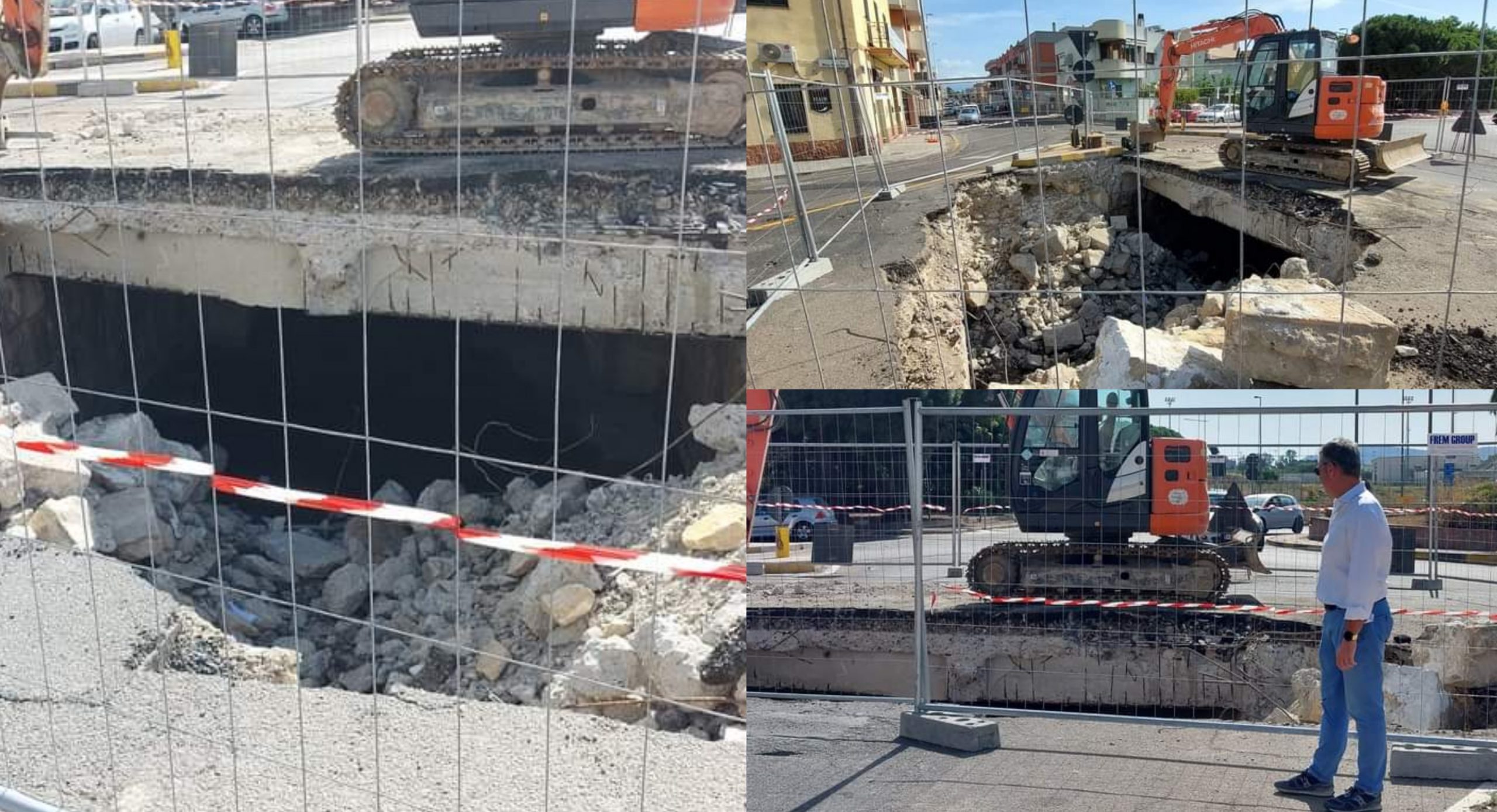 Monserrato, soletta stradale compromessa: il pericolo scoperto dopo alcune verifiche