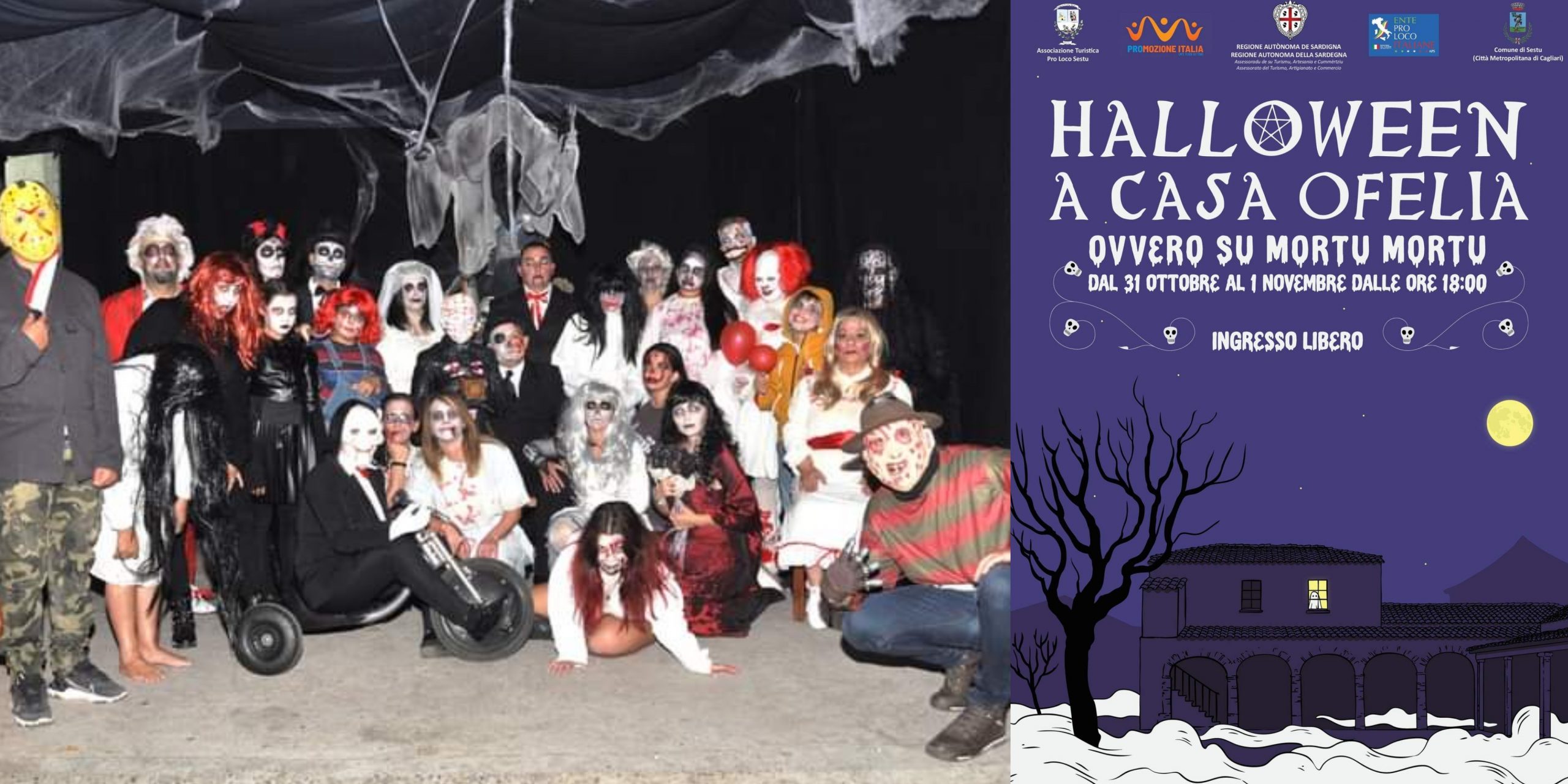 I big dell’horror a Sestu per “Su mortu, mortu”