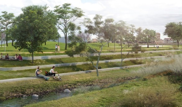 Svolta green a Quartucciu: nuovo parco lineare sul Rio Is Cungiaus con pista ciclabile e spazi sportivi