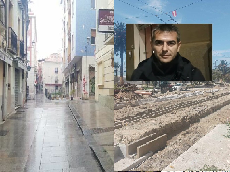 Massimo Zedda: “I cantieri in centro a Cagliari? Un altro colpo a negozi e ristoranti dopo covid e crisi economica”