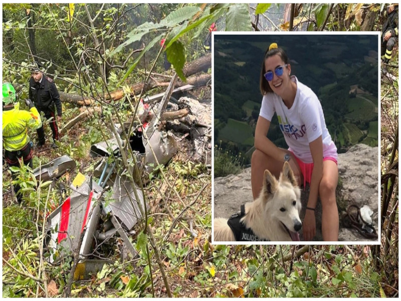 Elicottero della flotta antincendi della Sardegna precipita tra Liguria e Toscana: morta la pilota