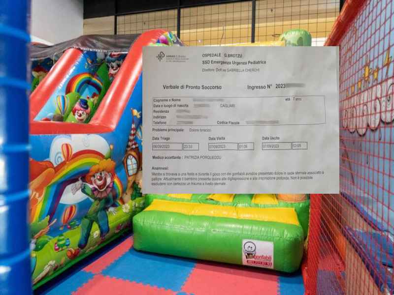 “Mio figlio discriminato a Cagliari dopo essersi fratturato in una sala per le feste, voglio i danni”