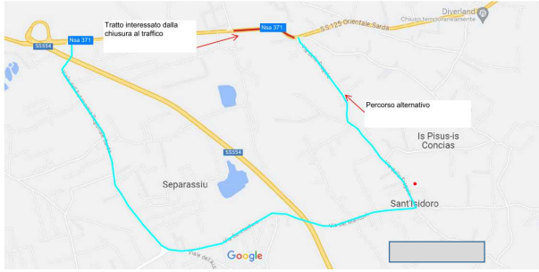 Quartucciu, lavori sul ponte e chiusura di un tratto dell’Orientale sino al 21 dicembre