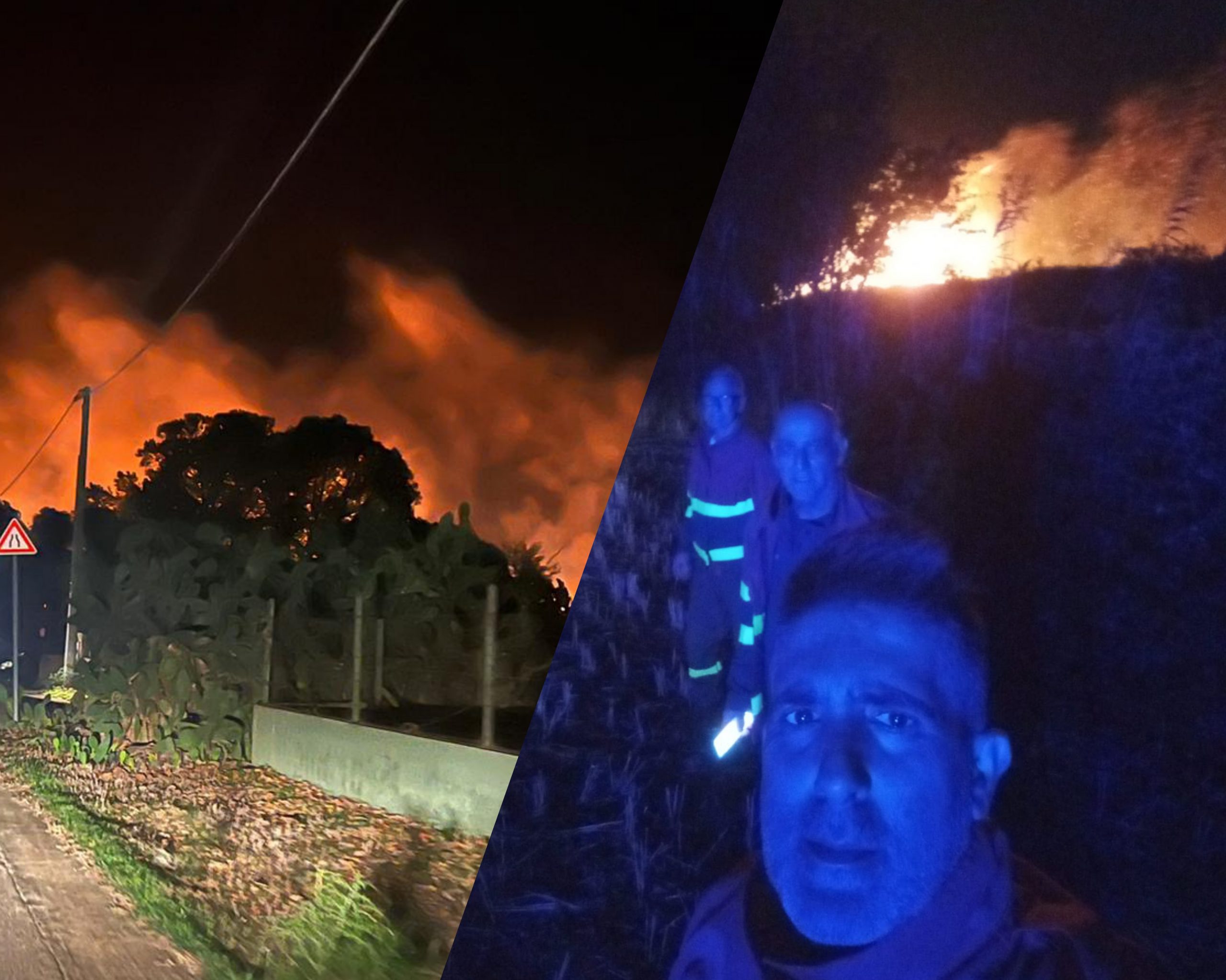 Vento pazzesco a Cagliari, tanti alberi crollati: grossi incendi a Capoterra e Uta
