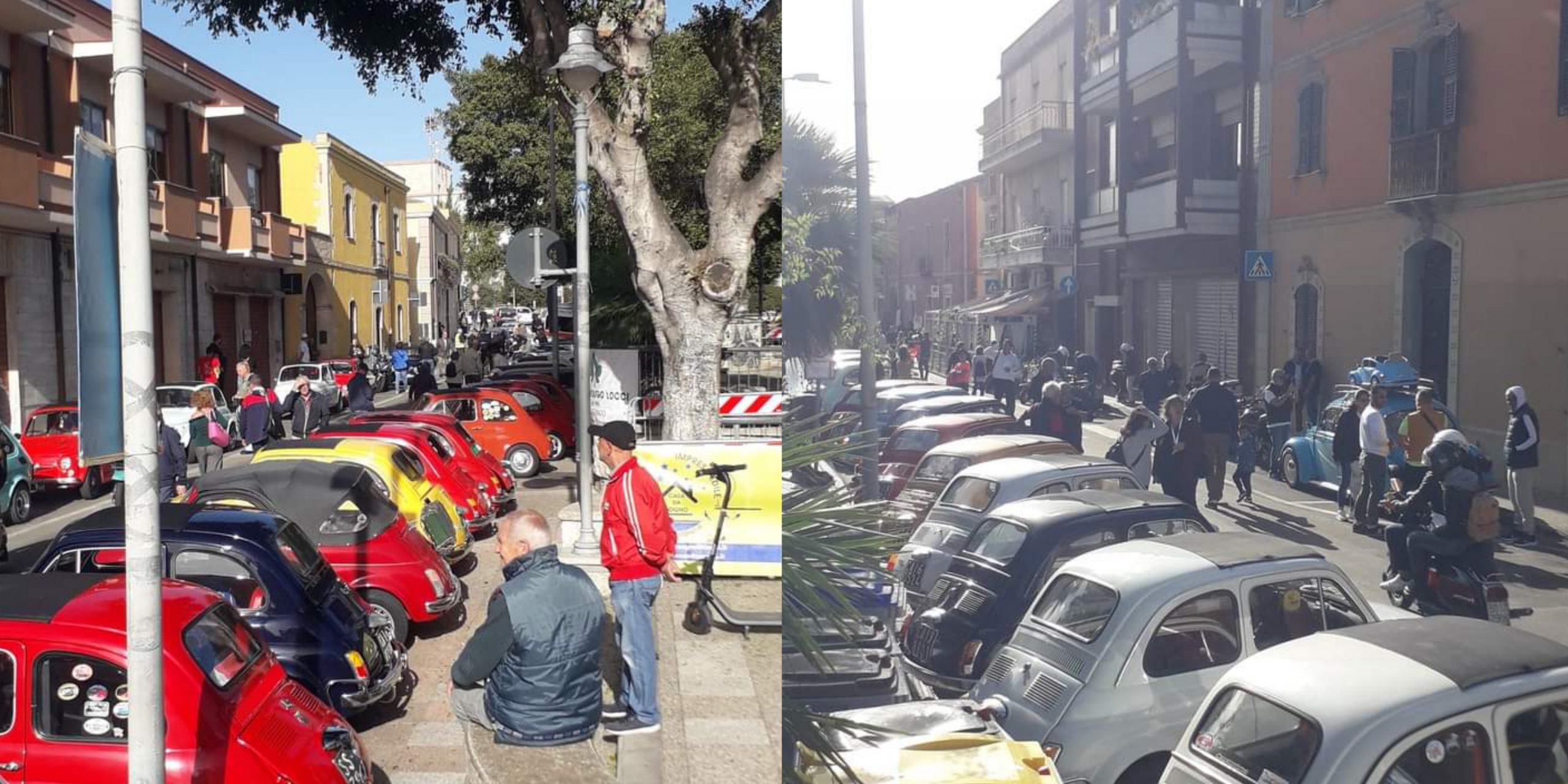 Monserrato, via del Redentore invasa dalle auto d’epoca: al via la maxi sfilata