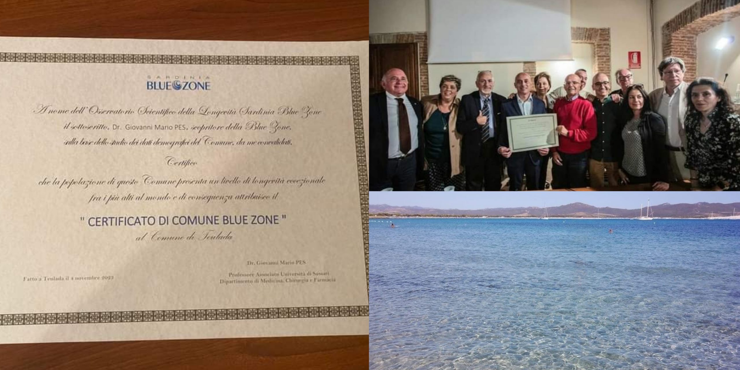 Centenari, Teulada entra ufficialmente nella Blue Zone della Sardegna
