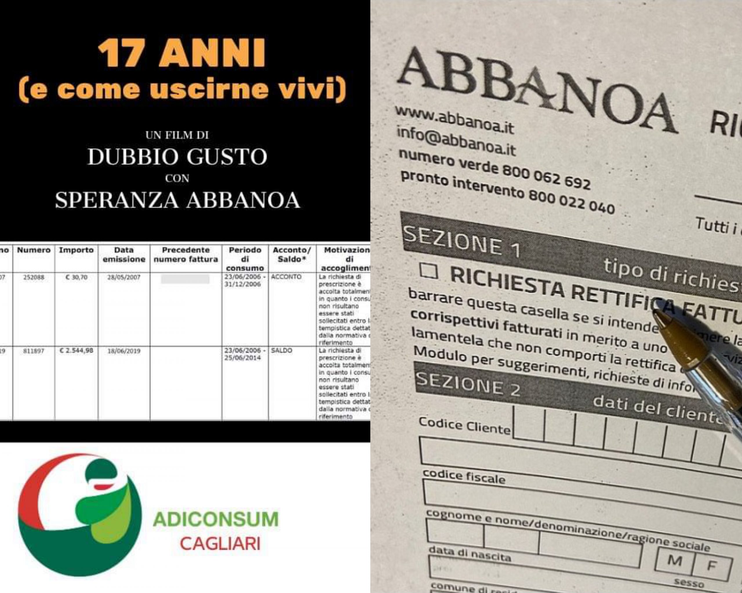 Cagliari, contesta una bolletta mai ricevuta di Abbanoa del 2007: “Battaglia vinta dopo 17 anni”