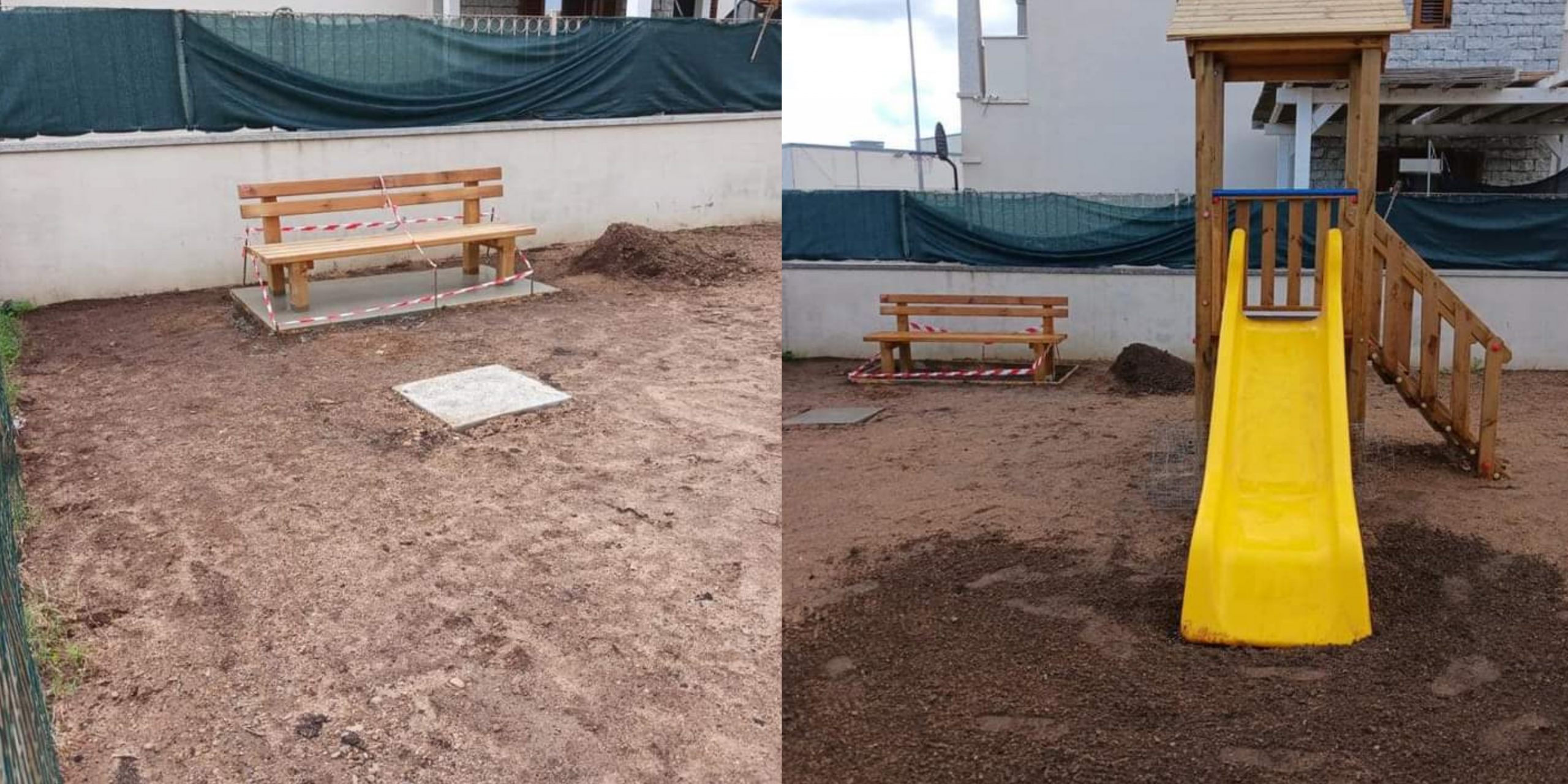 Capoterra, un parco giochi costruito dai percettori del reddito di cittadinanza