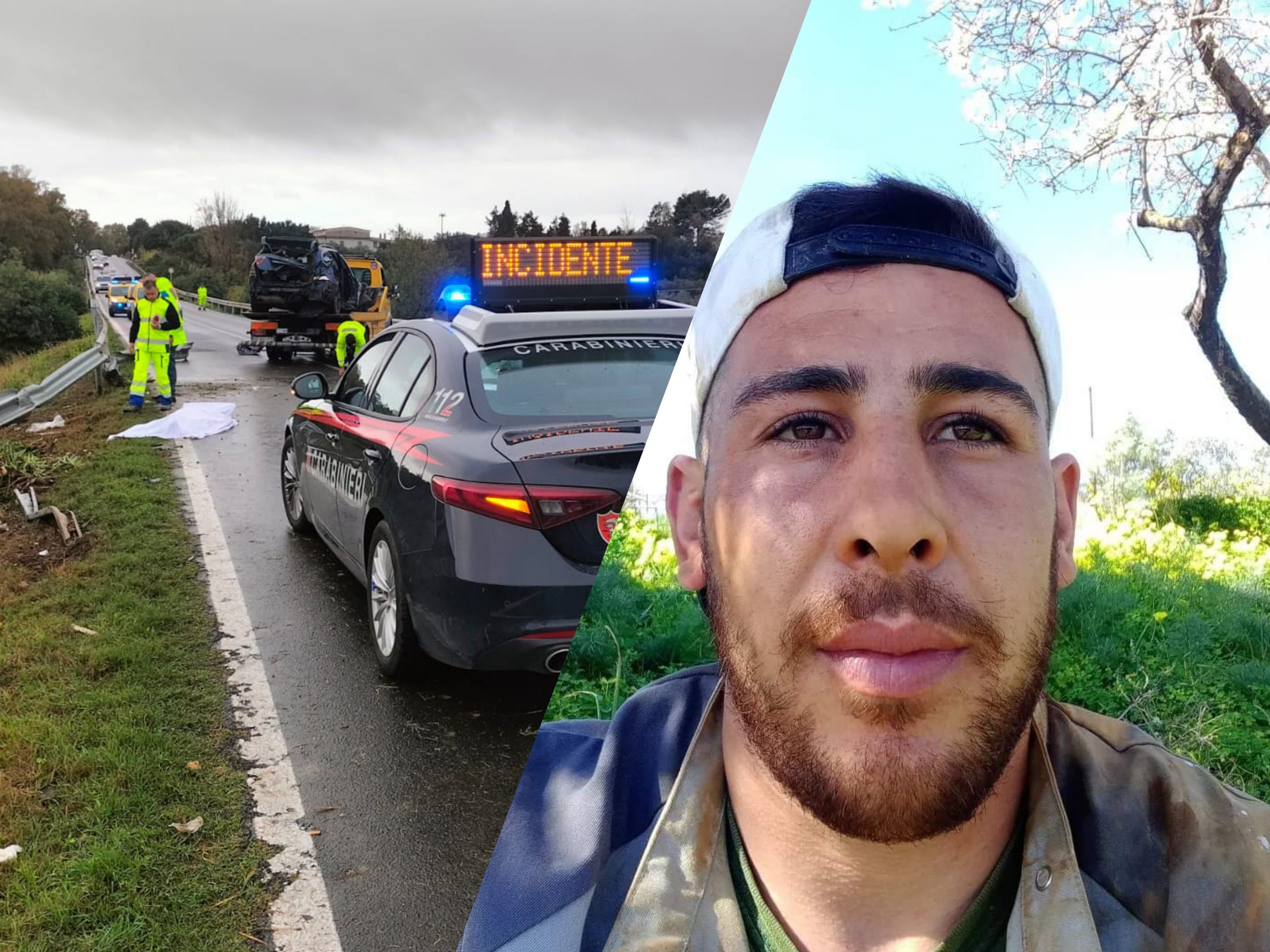 Schianto mortale sulla 387, si è costituito il guidatore senza patente: Nicola Ibba denunciato per omicidio stradale