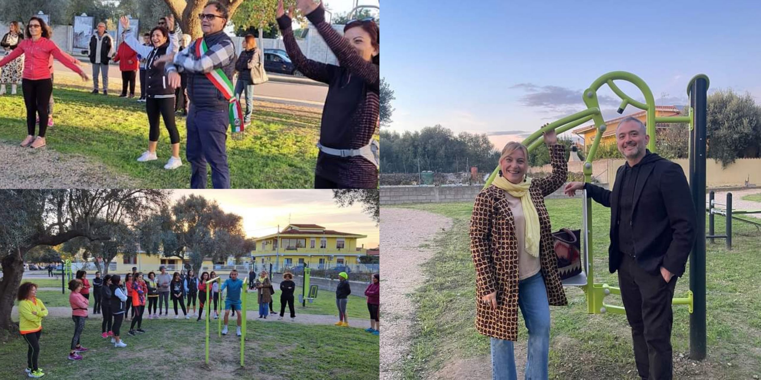 A San Gavino Monreale una nuova area fitness per l’allenamento a cielo aperto