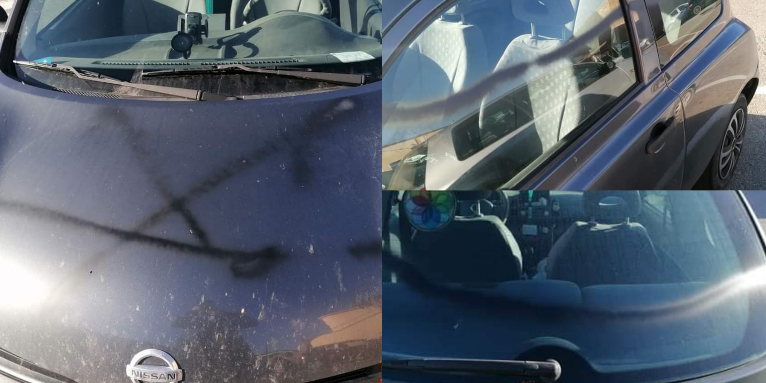 Capoterra, auto in sosta presa di mira dai vandali durante la notte