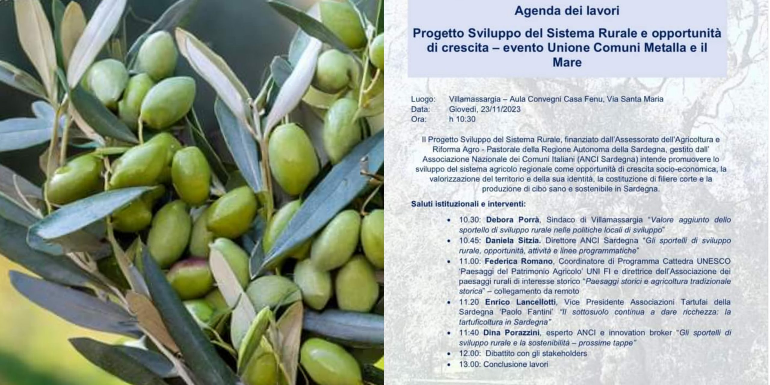 Villamassargia, l’agricoltura avrà un potenziamento in più con lo “Sportello di sviluppo”