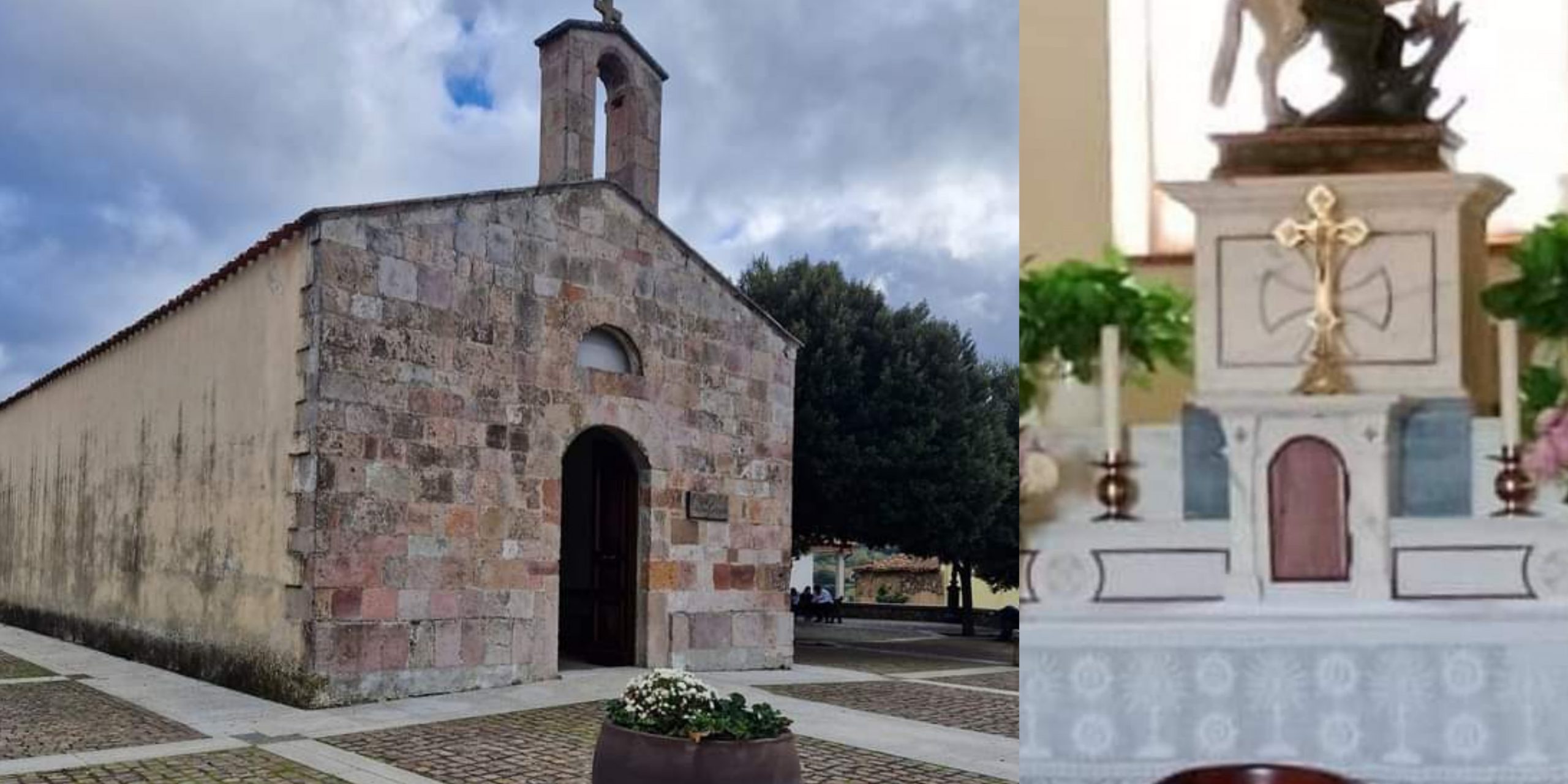 Atzara, ladri in azione durante “Autunno in Barbagia”: rubato un crocefisso in bronzo dall’altare di San Giorgio