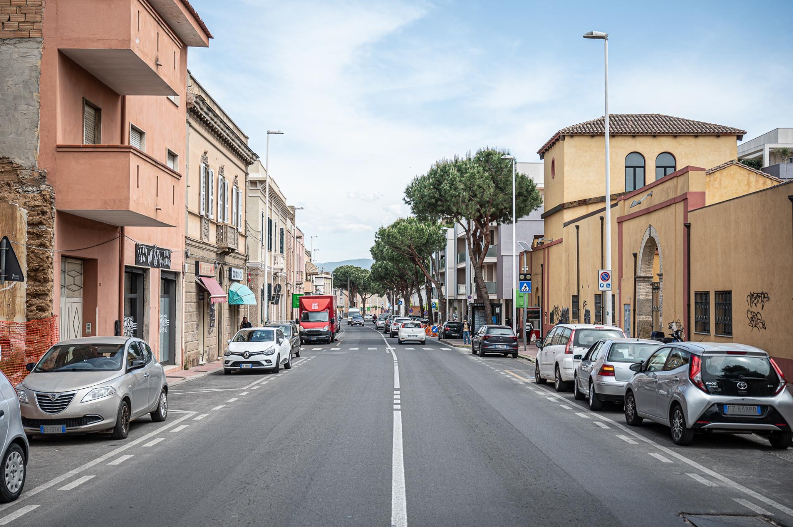 Maxi cantiere in arrivo a Pirri, lavori per un anno intero: a dicembre via Italia chiusa al traffico