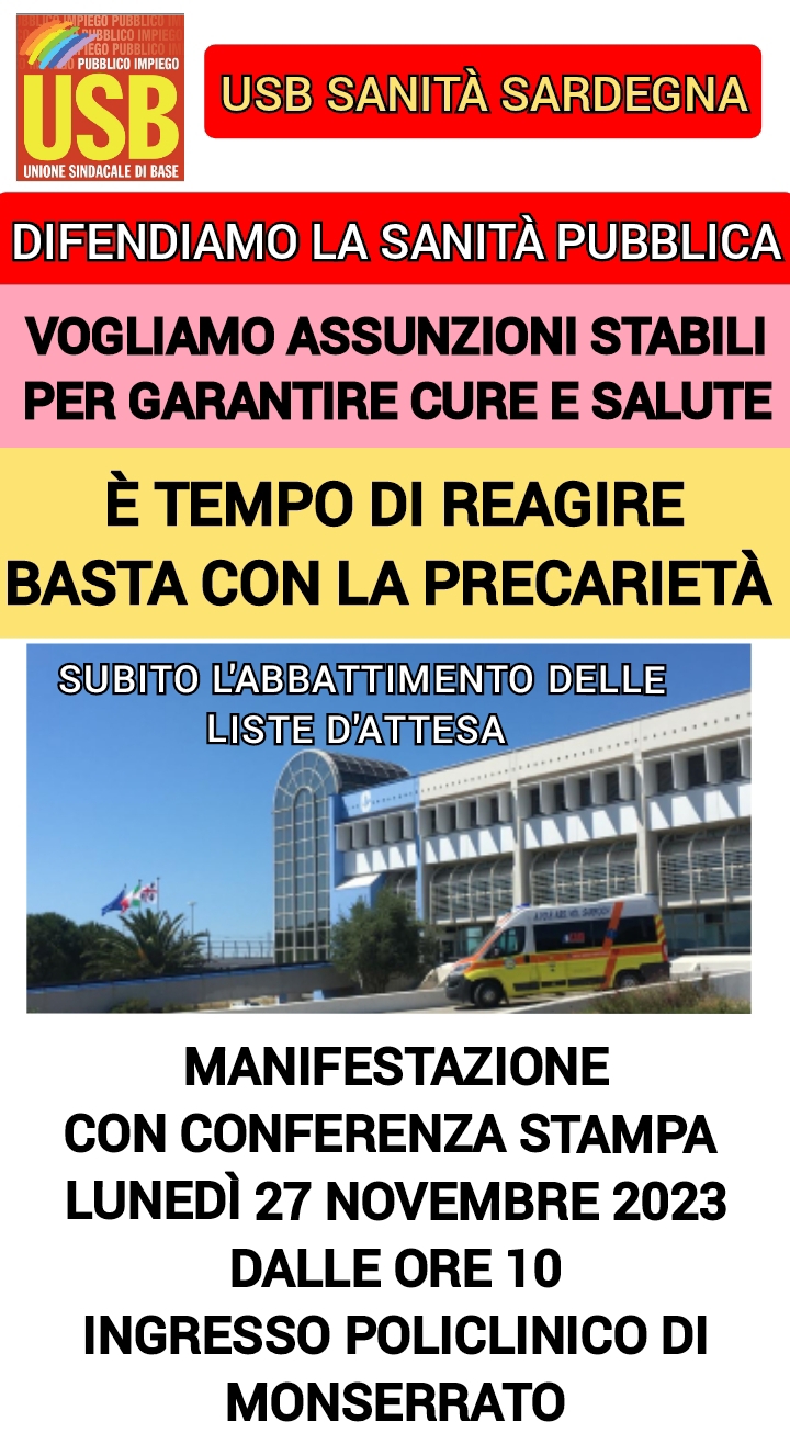 Infermieri allo stremo al Policlinico: “Tutti in piazza contro le estenuanti liste di attesa”