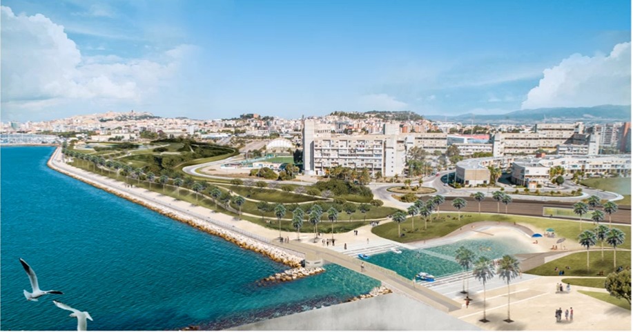 Cagliari, spiaggia urbana al posto del vecchio canale di Sant’Elia: via ai lavori nel 2024