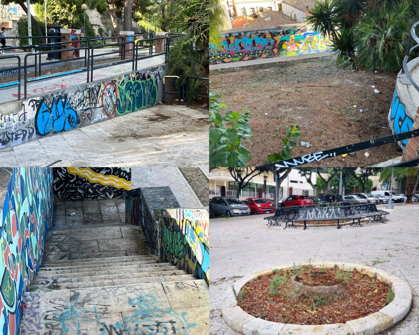 Terrapieno horror, il salotto di Cagliari sempre più sporco e abbandonato