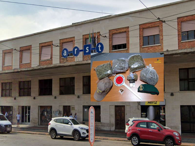 Cagliari, nello zaino ha un chilo di droga: pusher in manette alla stazione di piazza Matteotti