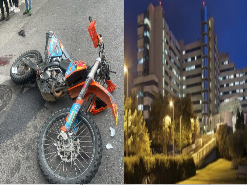 Fuori pericolo il centauro 16enne di Villacidro ricoverato al Brotzu: nessun trauma cranico e solo qualche frattura