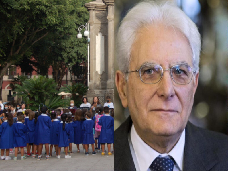 Bimbi senza merenda offerta da Mattarella a Cagliari, il Comune: “Avranno tutti una bottiglietta d’acqua e uno snack”