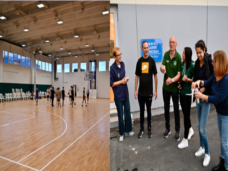 Cagliari, riapre dopo 5 anni il PalaCep: “Campo e tribune nuovi per fare rinascere tutto il rione”