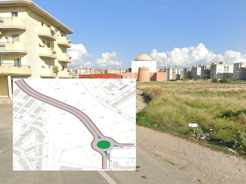 Quartu, 4 nuove corsie con pista ciclabile e maxi rotonda tra via Cecoslovacchia e via Italia