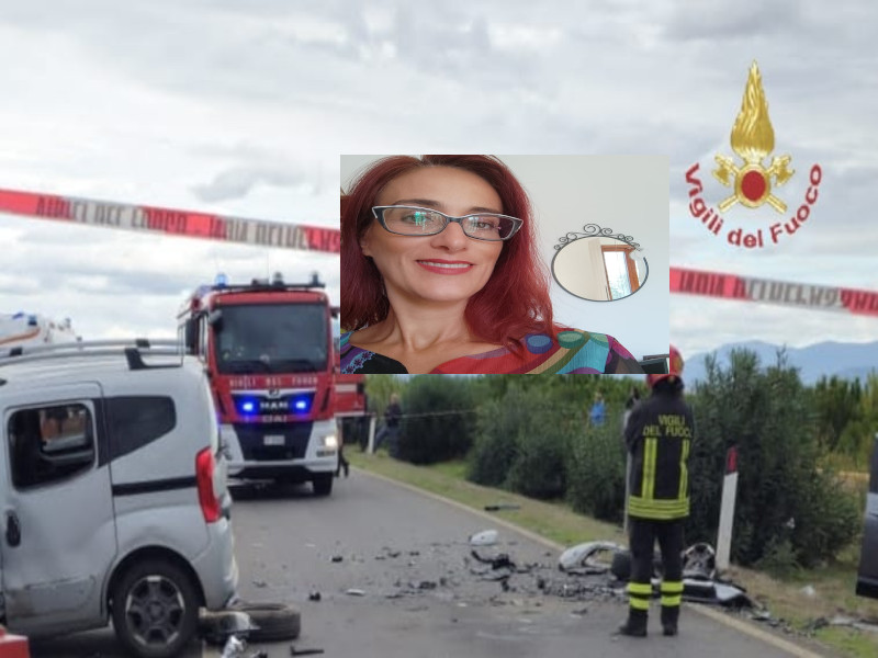 Drammatico schianto a Sant’Antioco, muore a 51 anni la psicologa Maria Luisa Cirronis: paese sotto choc