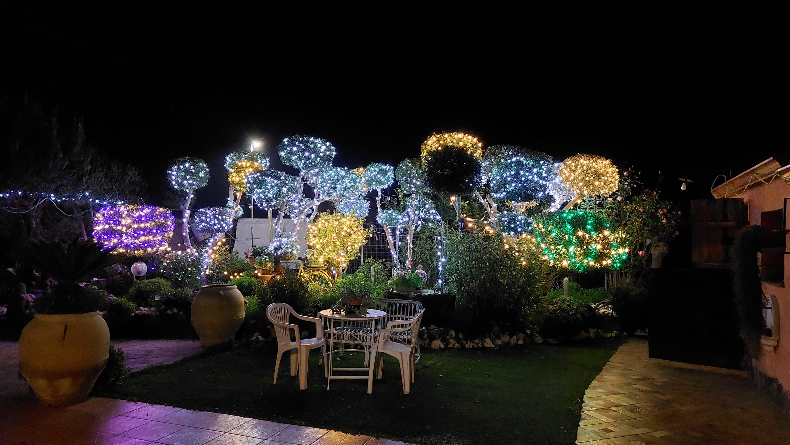 Concorso “Le migliori luminarie in Sardegna 2023”: casa Scanu-Garau a Uras