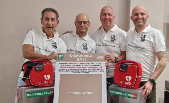 Monserrato, riuscita la raccolta fondi: due defibrillatori in dono alla città