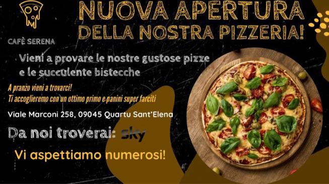 PIZZERIA SERENA GROUP: L’ECCELLENZA DELLA PIZZA ARRIVA A QUARTU SANT’ELENA IN VIA MARCONI 258