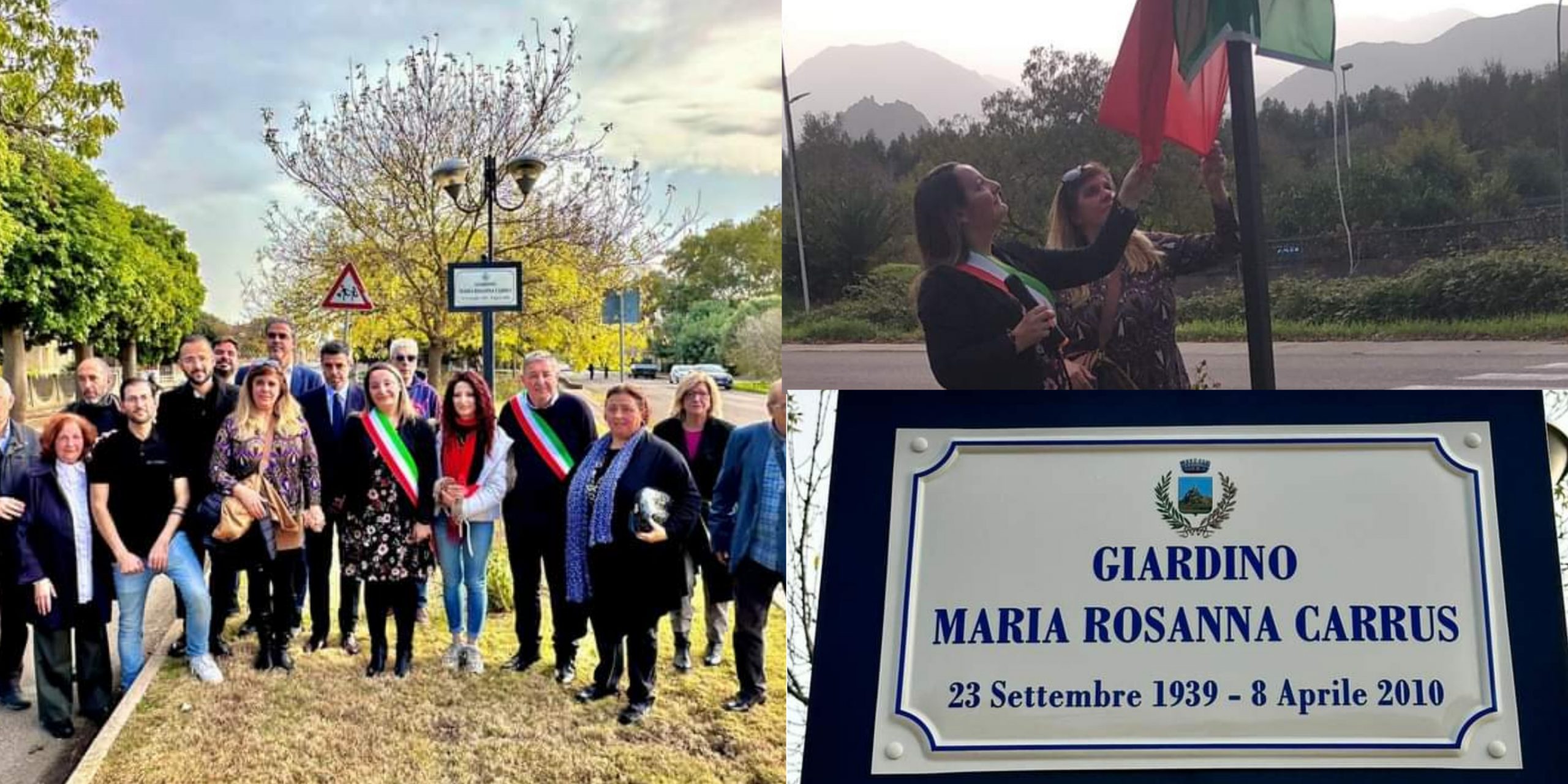 Siliqua: un roseto intitolato a Maria Rosanna Carrus, uccisa in una rapina