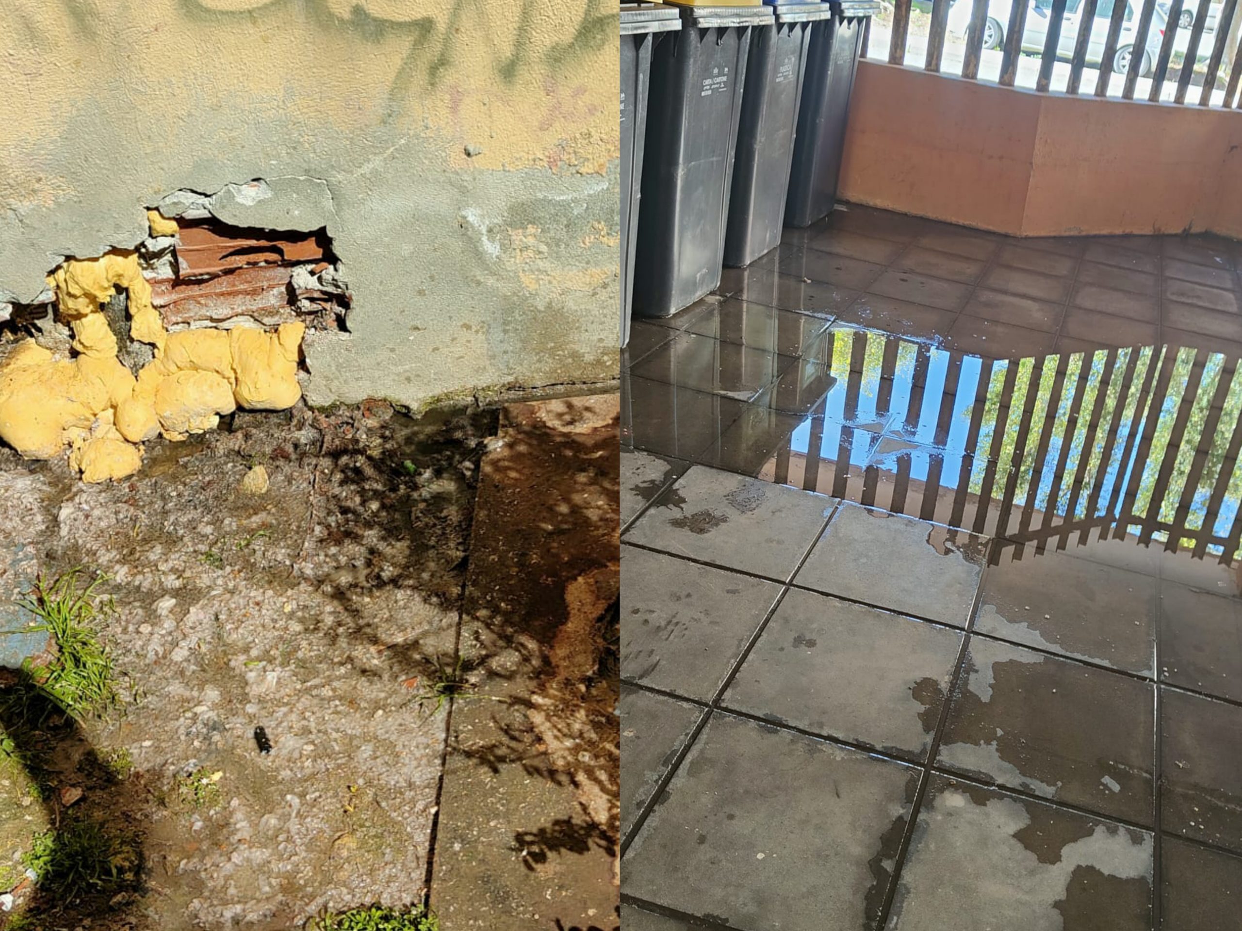 Fogne rotte, piscina di liquami in via Castelli a Cagliari: “Puzza agghiacciante e cantine in pericolo”