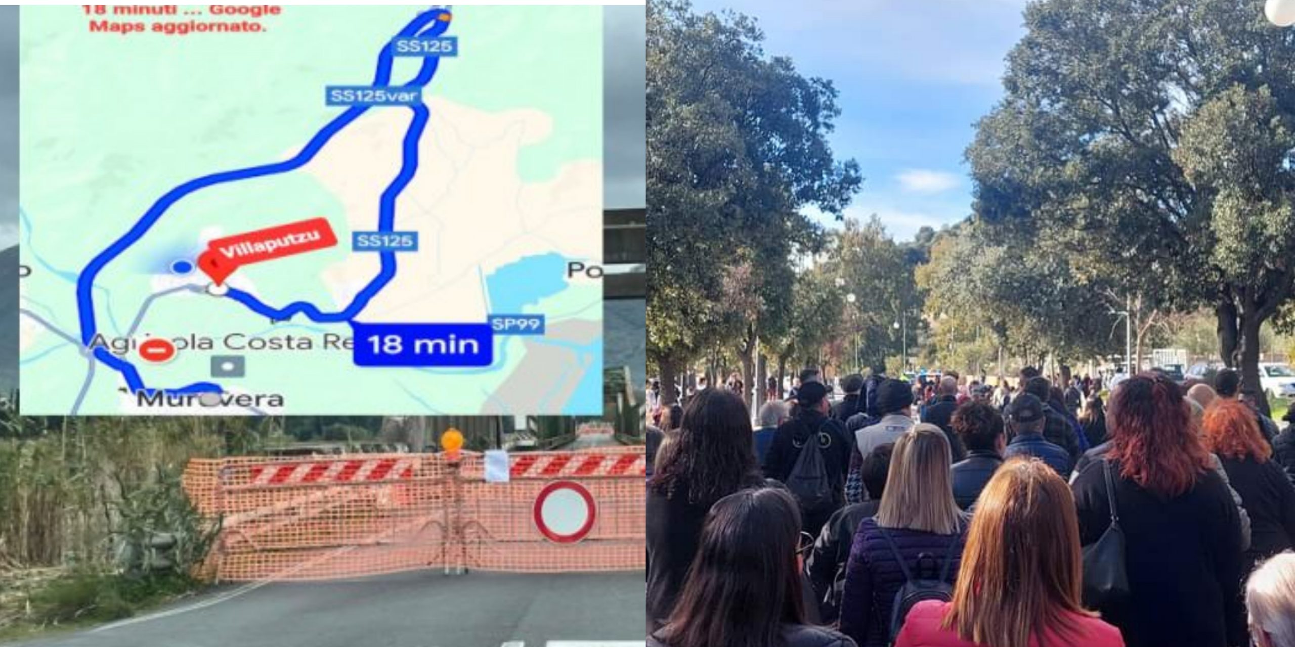 Villaputzu, il Sarrabus in rivolta per il ponte chiuso: “Vogliamo una viabilità alternativa subito”