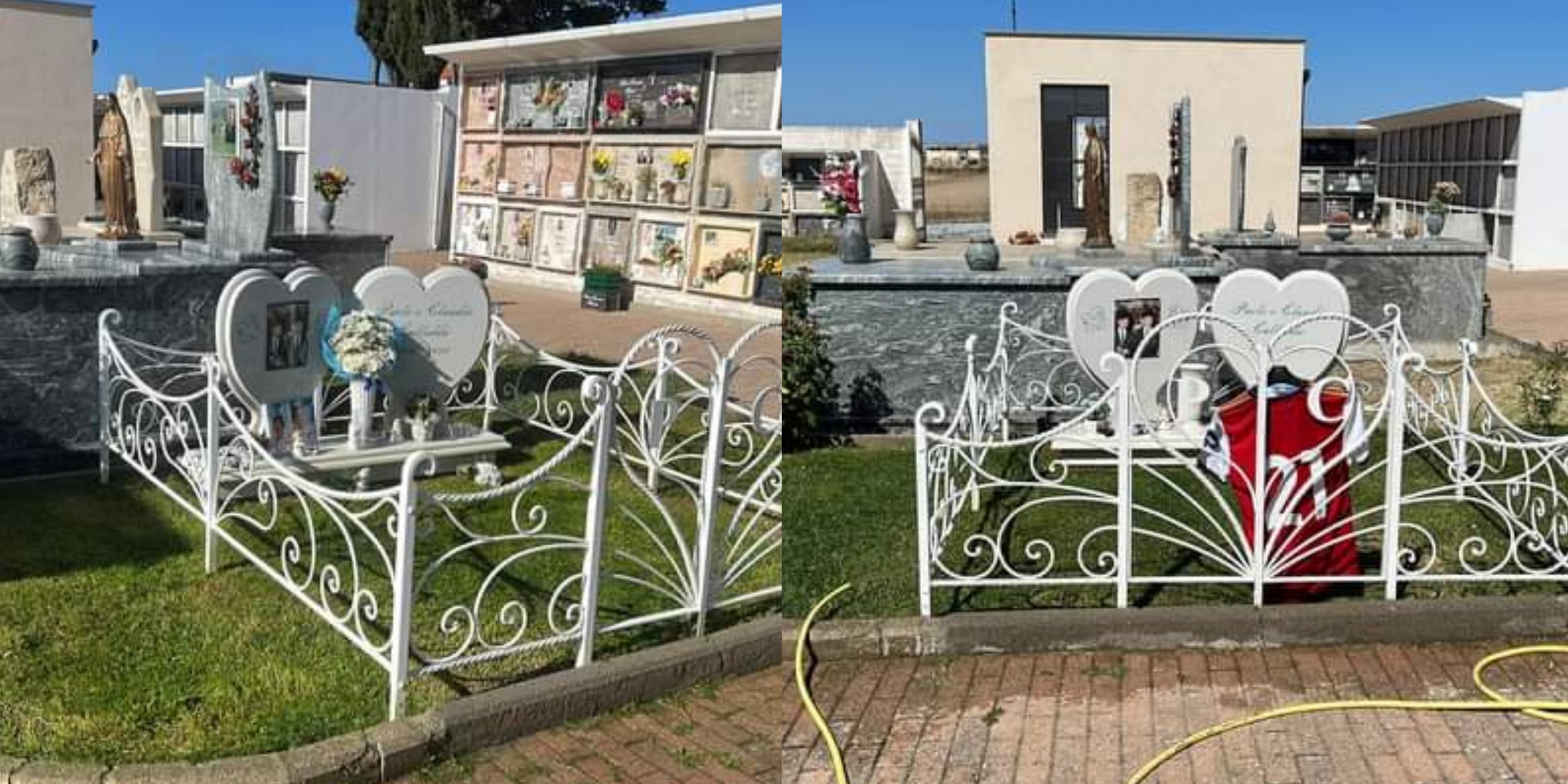 Mandas, trafugata dalla tomba una maglia del Cagliari: l’appello dei familiari