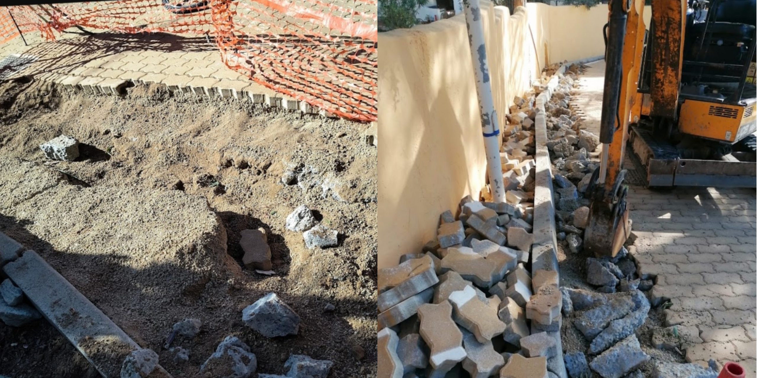 Torre delle Stelle, lavori in via Sagittario: tolta la nuova pavimentazione appena inaugurata