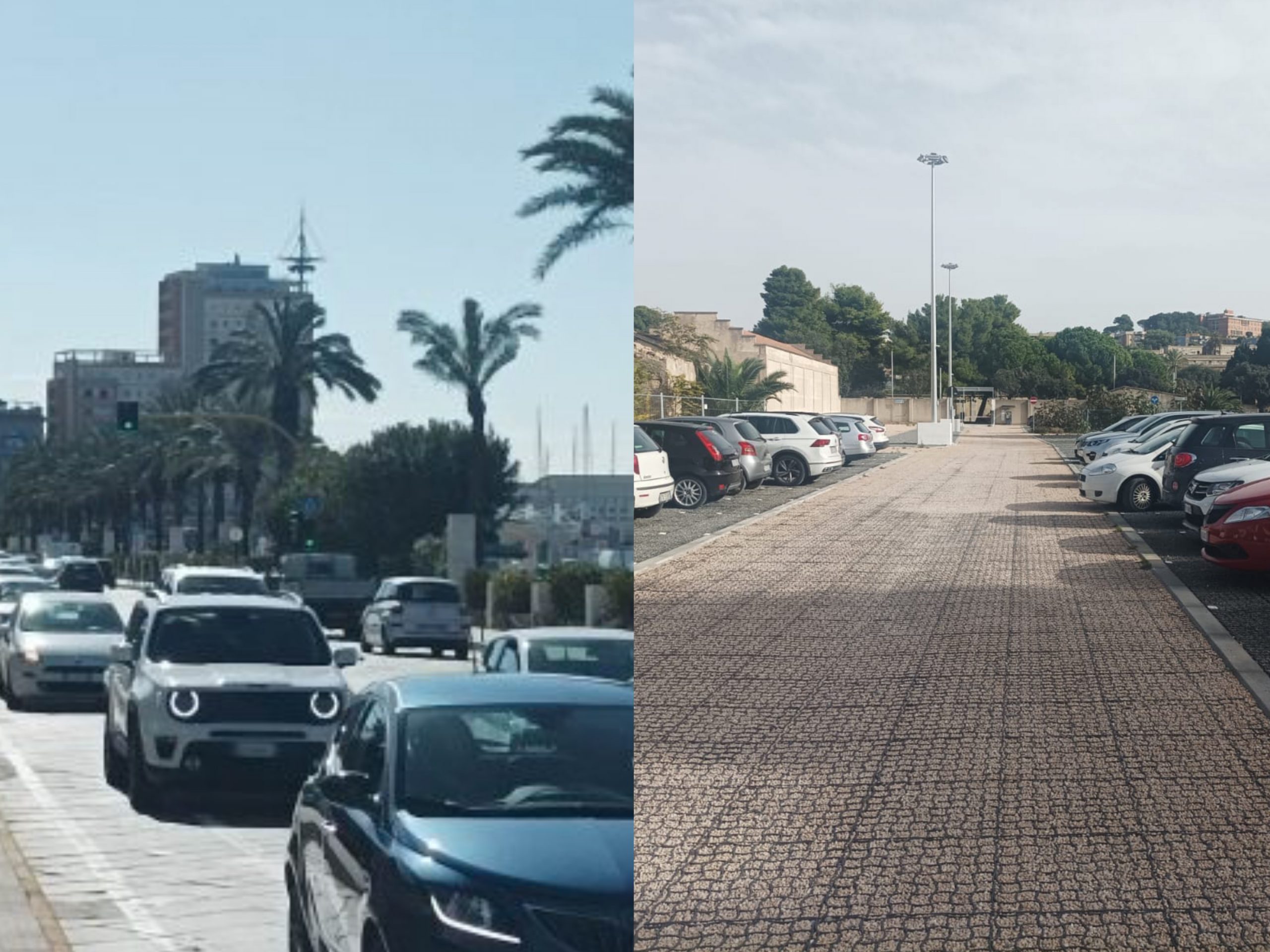 Cagliari, raffica di strisce blu e multipiano spesso completi: trovare parcheggio è un miracolo