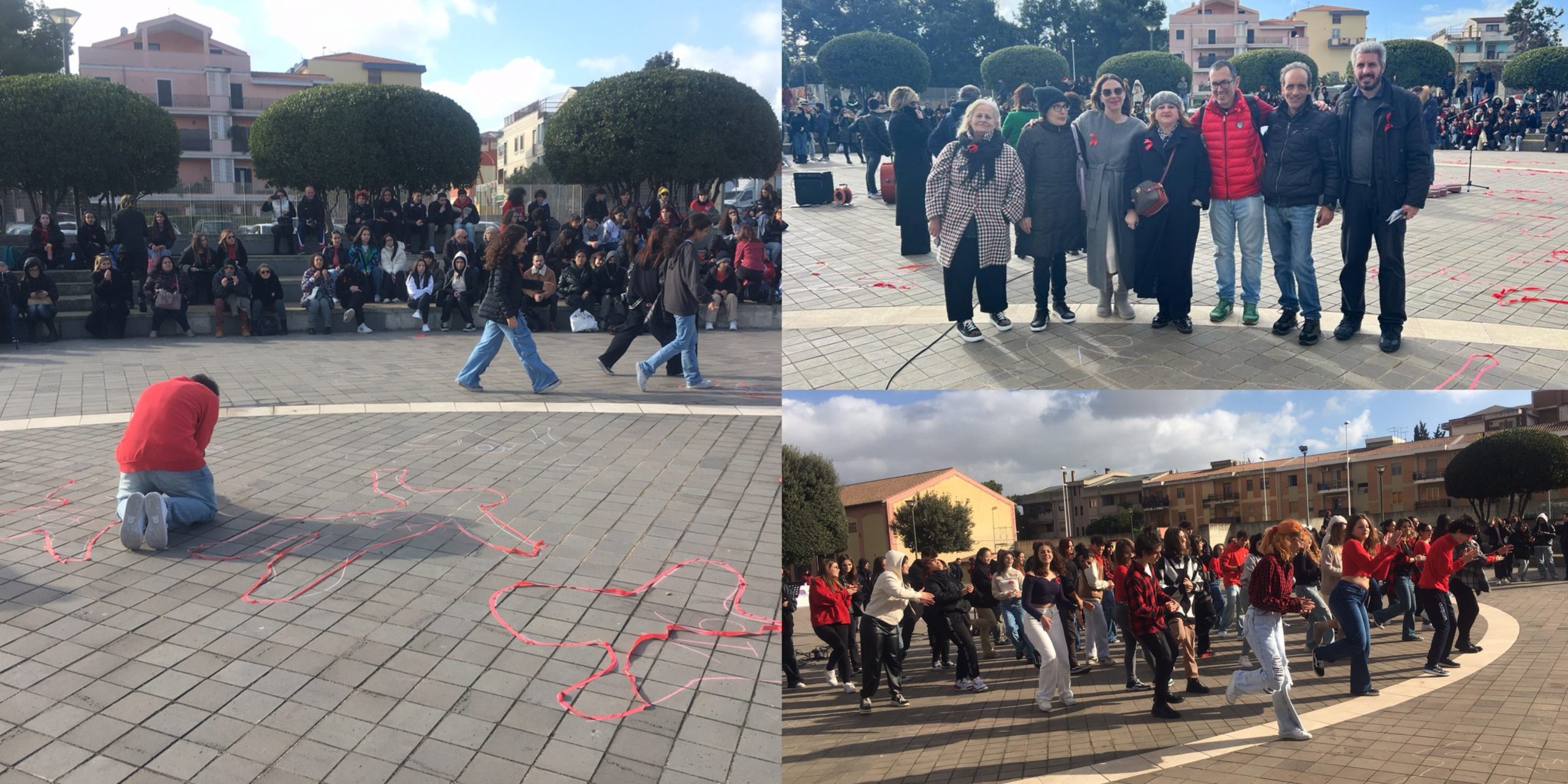 Pirri, le sagome delle 103 vittime di femminicidio per dire no alla violenza sulle donne