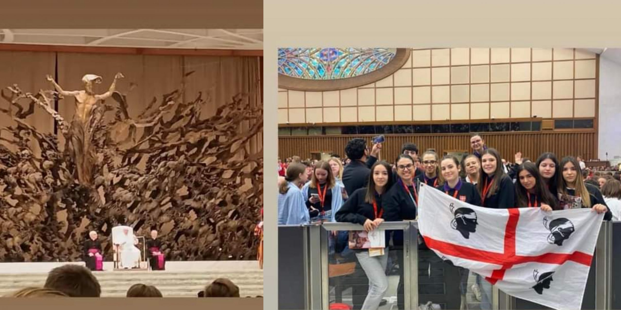 Capoterra, gli ambasciatori della pace al congresso in Vaticano