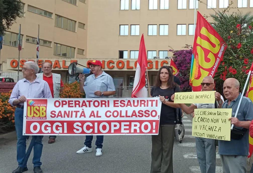 “Negli ospedali sardi i malati di cancro muoiono prima di essere curati: sanità ko, tutti in piazza”