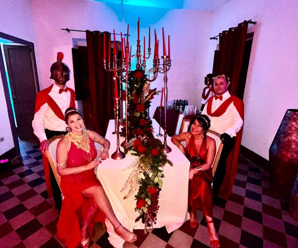 Tuffo nell’antica Roma a Villamassargia: oltre 300 persone all’evento “Ulivum Xmas Gala”