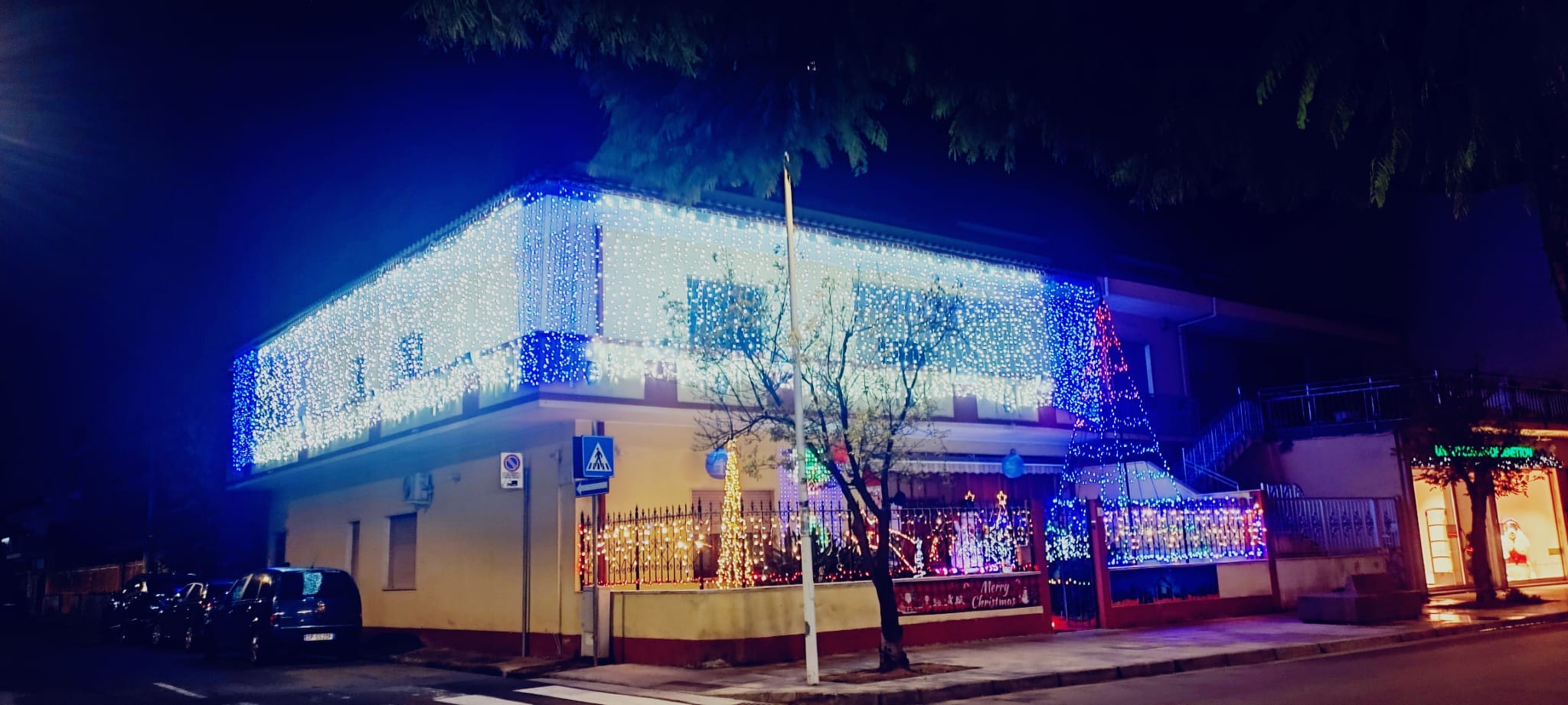 Concorso “Le migliori luminarie in Sardegna 2023”: casa Pili-Manca ad Assemini