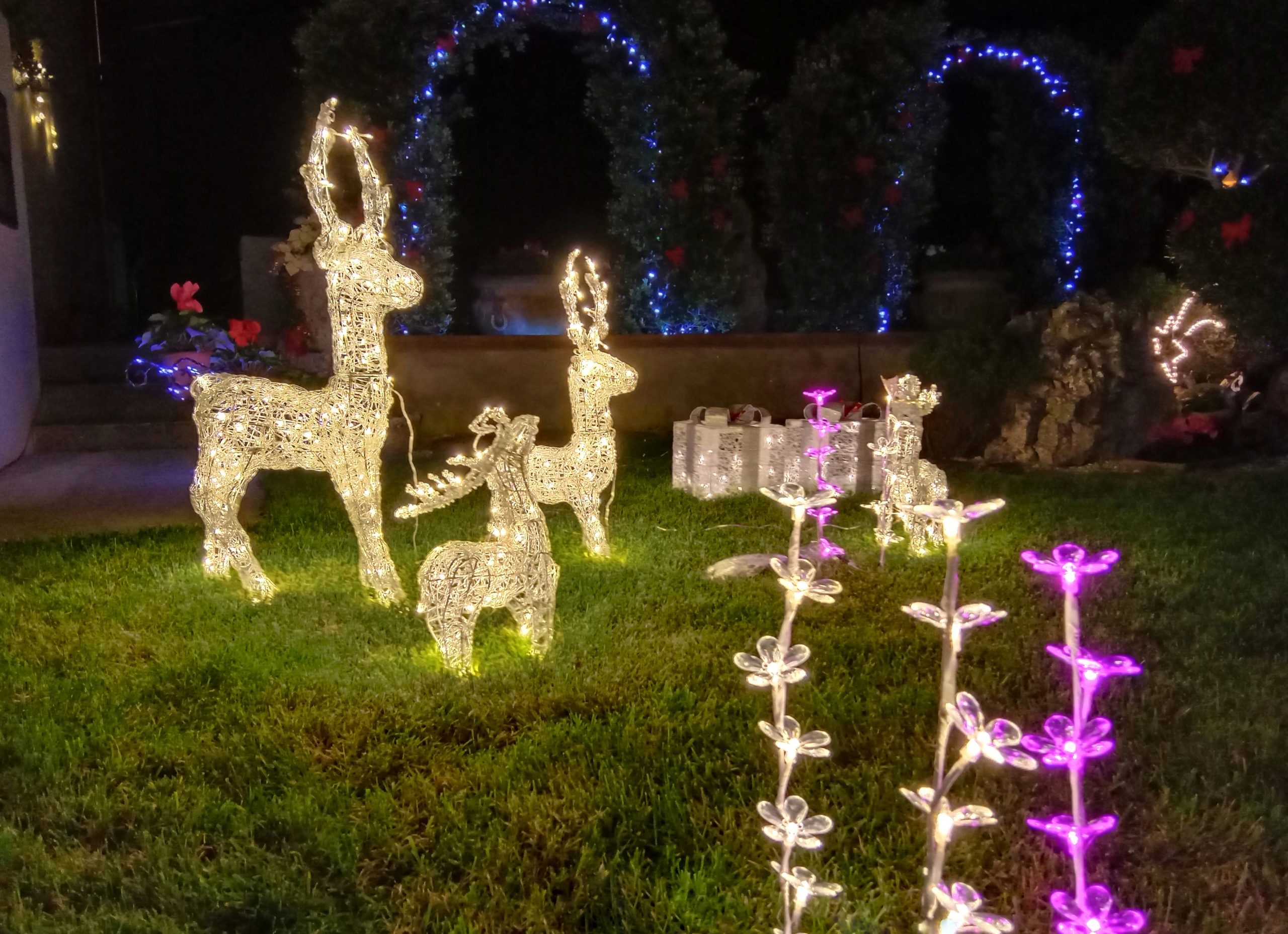 Concorso “Le migliori luminarie in Sardegna 2023”: casa Sanna a Collinas