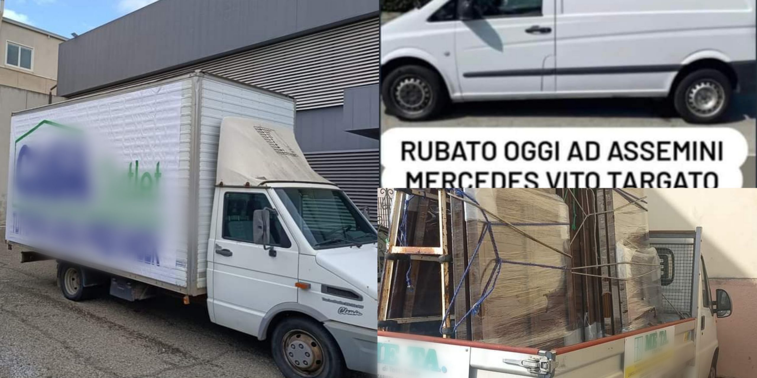 Ladri di furgoni scatenati tra Sestu e Assemini: 3 furti in poche ore