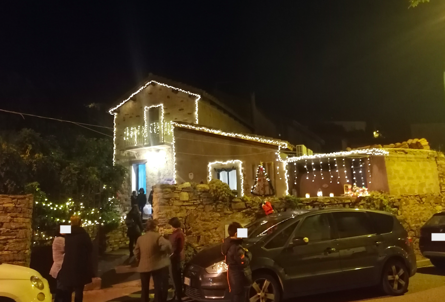 Concorso “Le migliori luminarie in Sardegna 2023”: casa Mascia ad Armungia