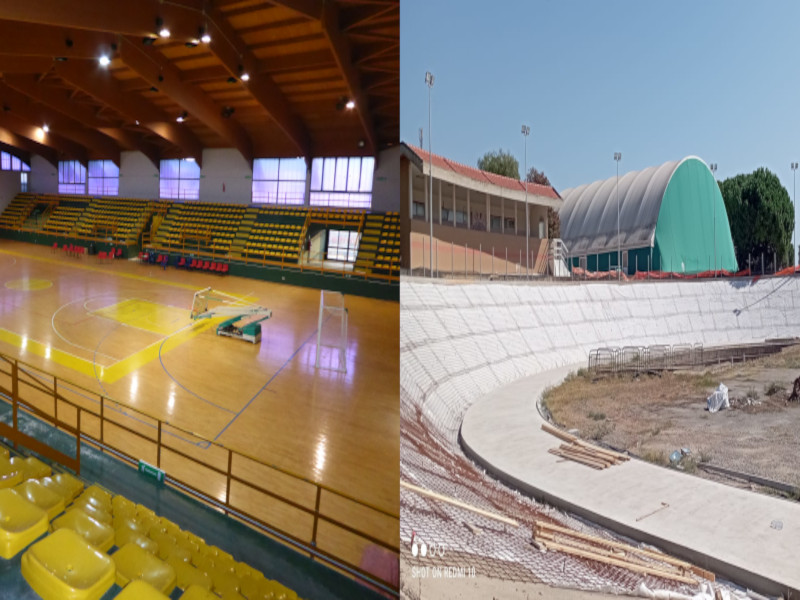 A Quartu rinasce lo sport: nel 2024 riaprono palazzetto, velodromo e palloni geodetici