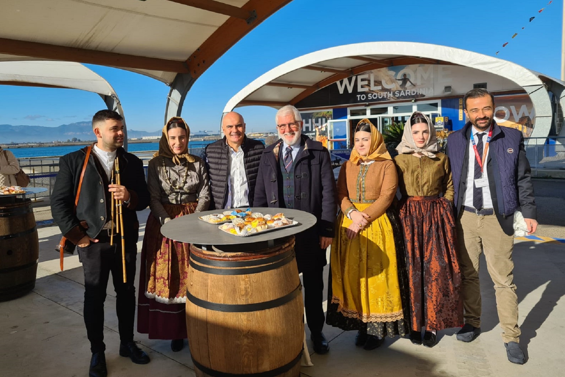 Cagliari, dopo 3 anni una crociera Msc torna in porto: “Scali sicuri anche a Natale e Capodanno”