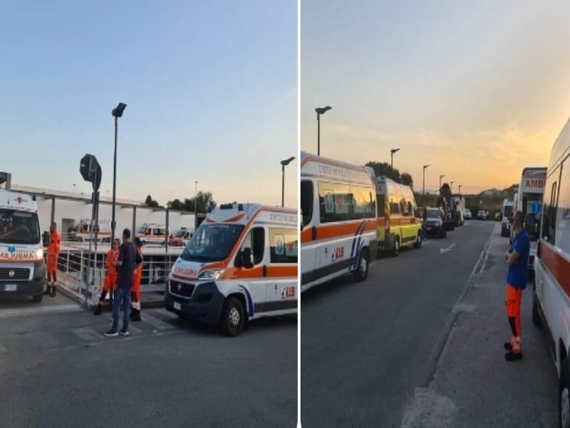 Cagliari, boom dei contagi Covid e ambulanze bloccate negli ospedali: “Rischio paralisi del servizio di emergenza a Capodanno”